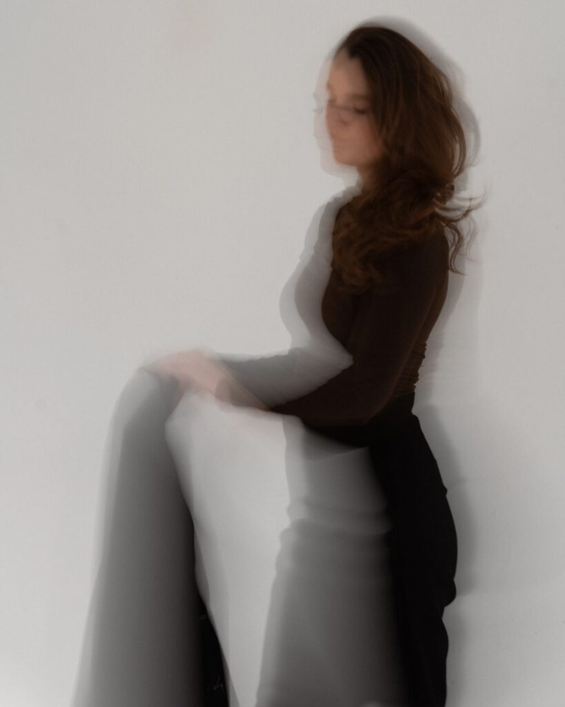 Anna-Sophie in Bewegung